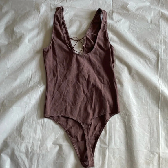 ๐ธ Wilfred Free Bodysuit - Mauve-Colored - Women's Size Small ๐ธ - Picture 7 of 10